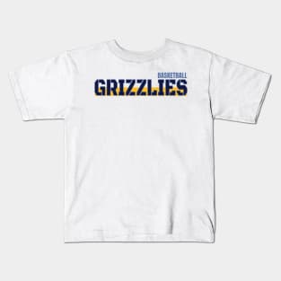 grizzlies basketball Kids T-Shirt